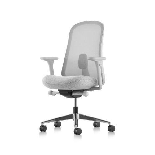 Herman Miller Lino - Task Chair, Color White With White aluminum Base | Workstations-1