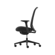 Herman Miller Lino - Task Chair, Color Black With Black aluminum Base | Office Environments-1