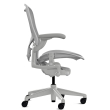Herman Miller Aeron - Office Chair, Size C, Color Light grey - mineral, with mineral Polymer Base With Headrest | Work Environments-2