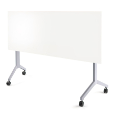 SitonIt Ocala Flip – Computer Folding and Univarsal Table, Color White | Functional Work Surface