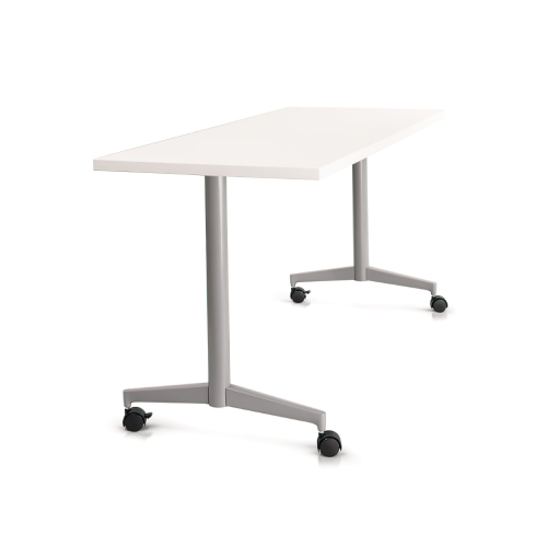SitonIt Parallon Training Table – Computer Table for Various Educational Settings, Color White | Practical Design
