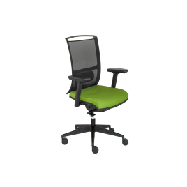 Narbutas Diva – Work Chair, Color Green with Aluminum Base, Ergonomic Seating | All-Day Comfort