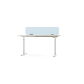 Narbutas B-active – Height Adjustable Workplace, Color Driftwood, White Metal Legs, Suitable for Various Purposes | Ergonomic Workspaces