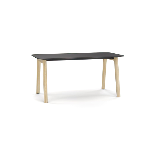 Narbutas NOVA – Computer Table, Color Maple with Ash Legs, Flexibility for Your Office | Small Rooms & Dorms