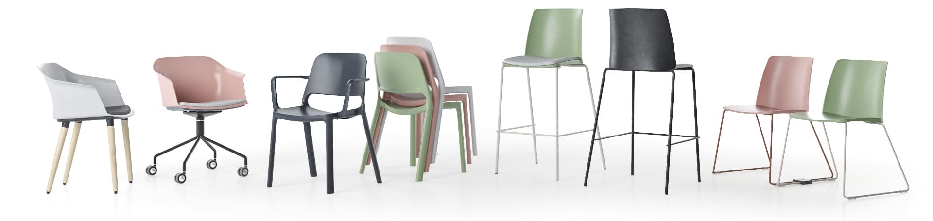 NARBUTAS POLYTONE-C Task Chair